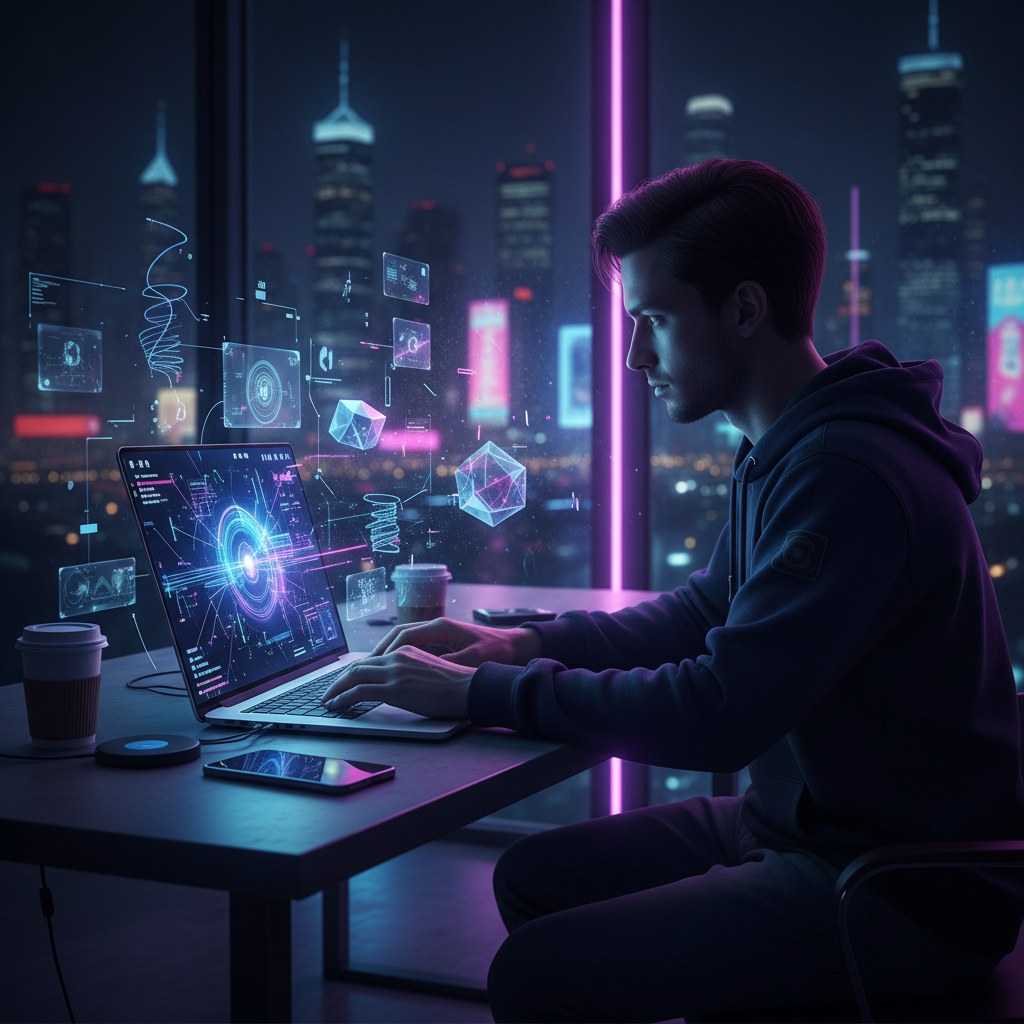 Digitální konverzace mezi člověkem a AI