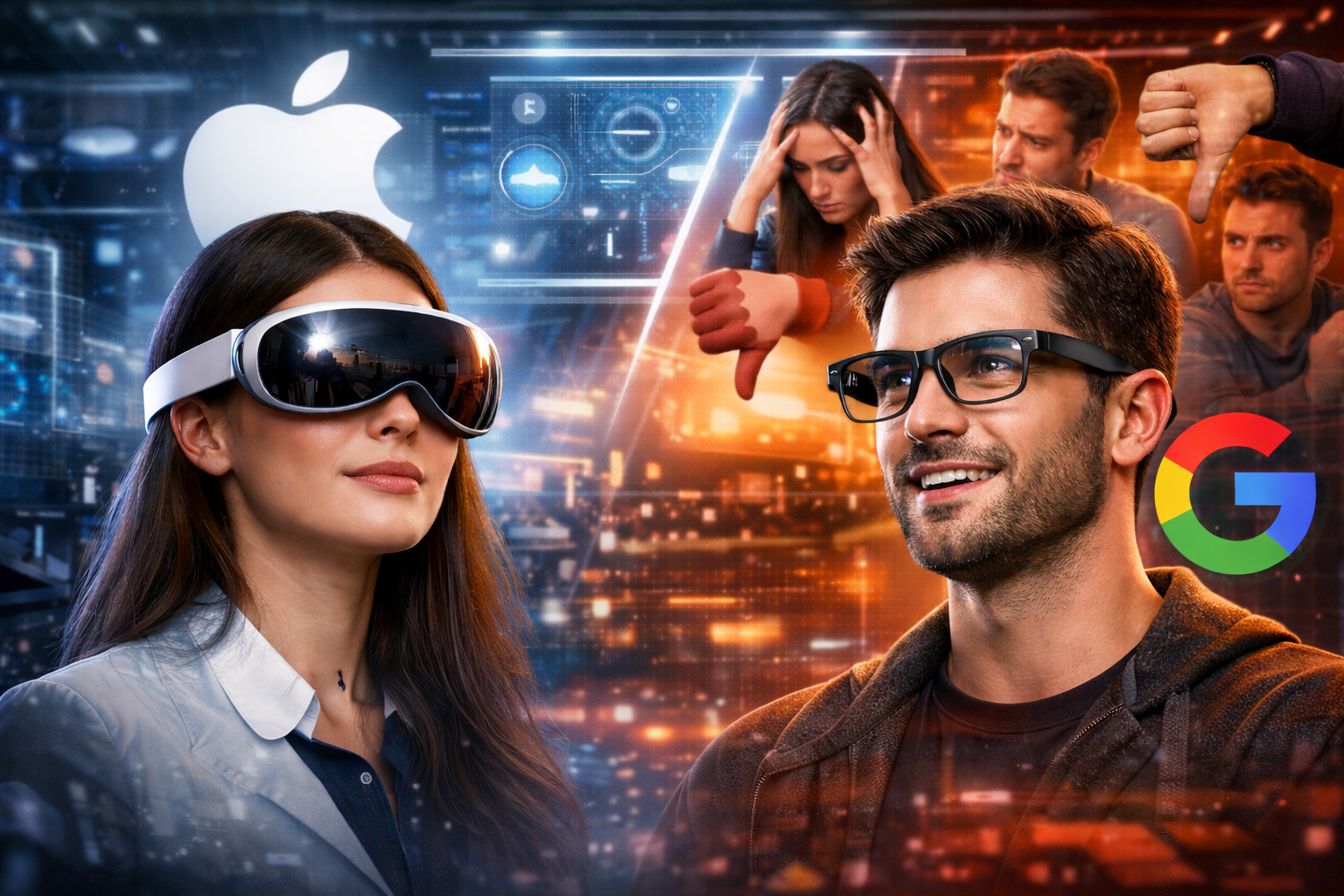 AR/AI brýle 2026: Apple a Google míří do mainstreamu
